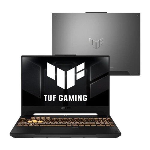 Notebook Gamer ASUS TUF Gaming F15FX507VU RTX4050 Core i7 13620H 8Gb Ram 512Gb SSD Linux 156" FHD144H