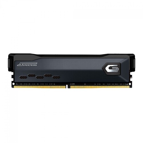 Memória DDR4 Geil SuperFrame 8GB 3200MHz Gray SFGAOG48GB3200C22BSC