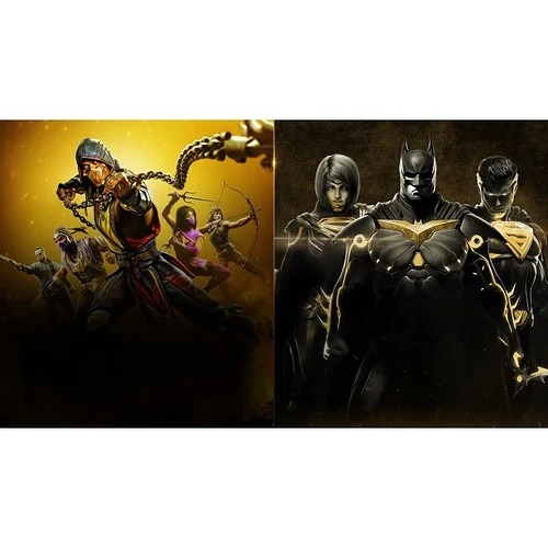 Jogo Pacote Mortal Kombat 11 Ultimate + Injustice 2 Ed Lendária - PS4 - PS5