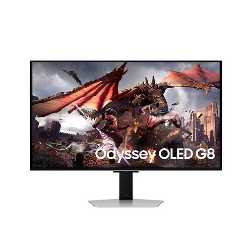 Monitor Gamer Samsung Odyssey OLED G8 32 UHD Tela Flat Painel Oled 240Hz 0.03ms HDR10+ HAS HDMI HDCP Auto S