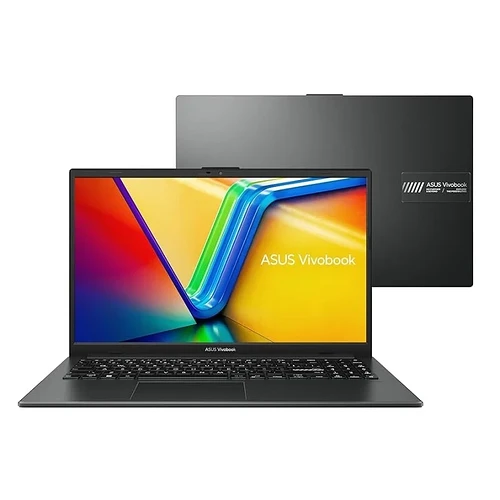 Notebook ASUS VivoBook Go 15 AMD RYZEN 5 7520U 8GB 256GB SSD KeepOS Tela 156" FHD Mixed Black - E1504FA-NJ731