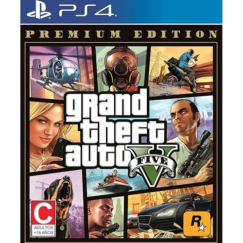 Jogo GTA V Premium Edition - Ps4 Mídia Física