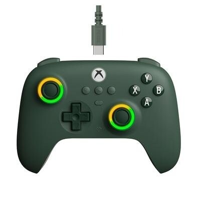 Controle Com Fio 8BitDo para Xbox Ultimate C Verde Escuro - 82CF03D